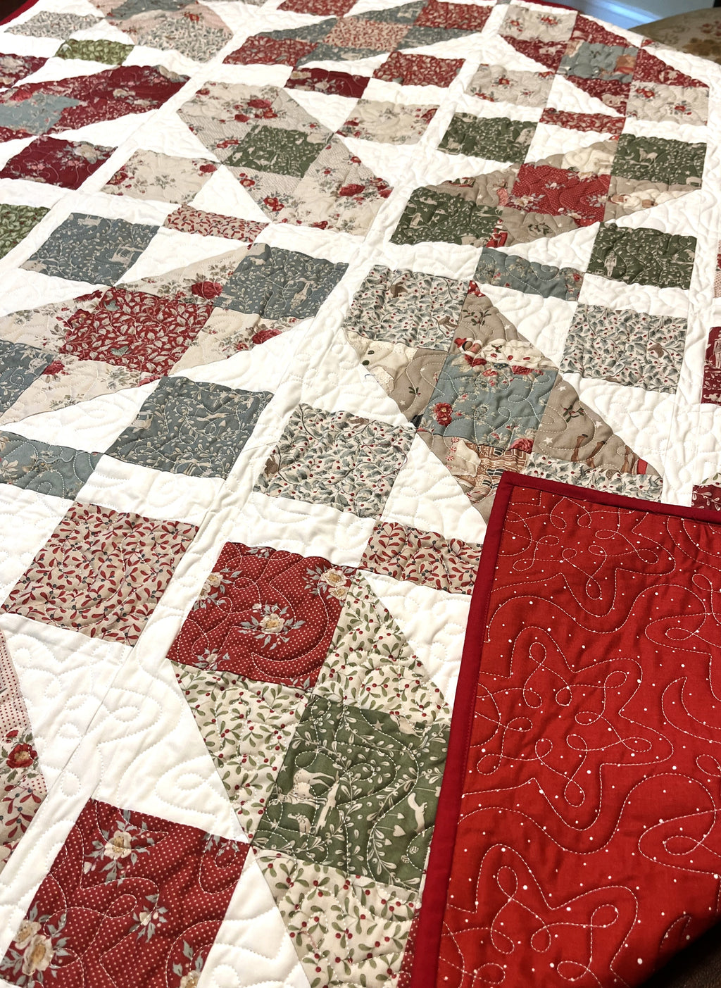 Vintage Winter Quilt
