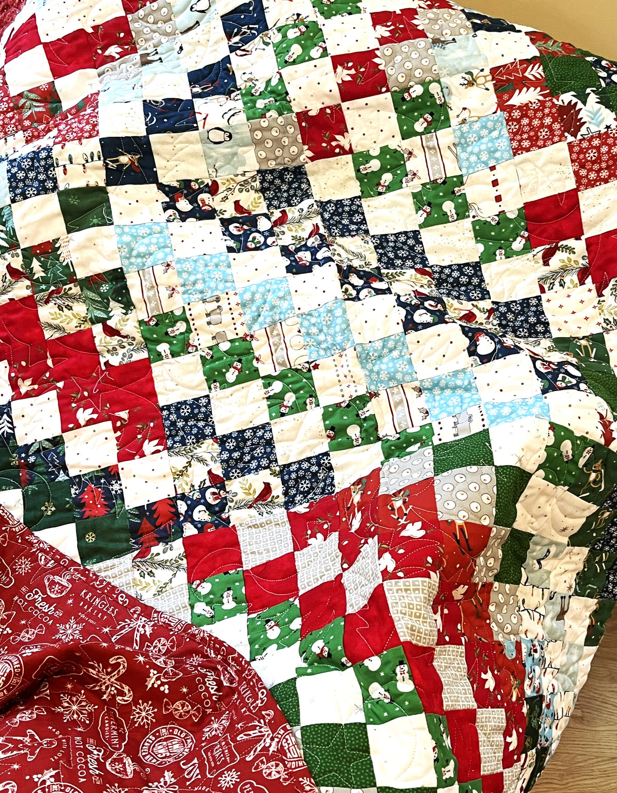 Christmas Cuddle Quilt