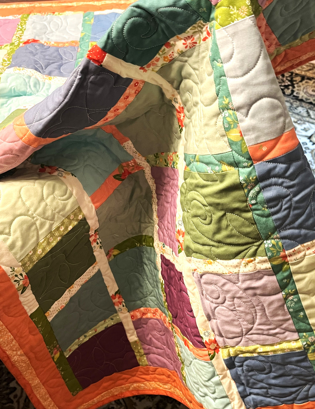 Pastel Baby Quilt