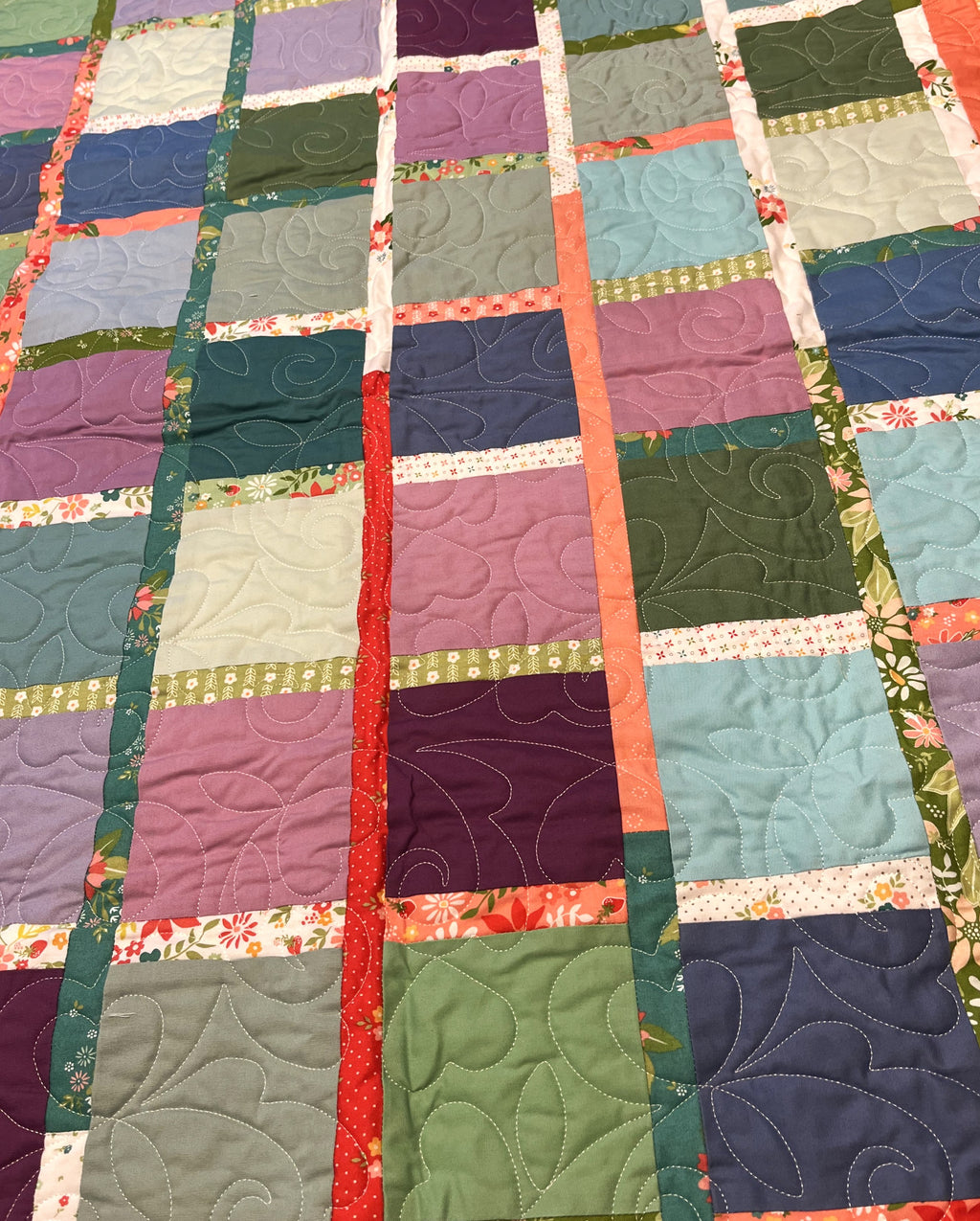 Pastel Baby Quilt