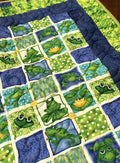Ribbit Kid's Quilt